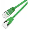 Cabo Patch Slim Cat6A U/FTP Wirewin SLIM-LS-K6A 0,25 GN 50, 0,25 m, verde, pack de 50