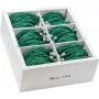 Cabo de rede Ethernet Patch Slim Cat6A Wirewin SLIM-LS-K6A 1.5 GN 60, 1,5 m, verde, pack de 60