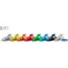 Cabo Patch SLIM UL6 10 WS Wirewin - Cat.6 Slim-Light, U/UTP, 10 m, branco PKW-LIGHT-K6 10.0 WS