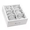 Cabo Patch Slim Cat.6A Wirewin SLIM-LS-K6A 1.5 WT 60, U/FTP, 1,5 m, branco, pack de 60