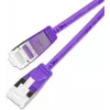 Cabo Patch Slim Cat.6A 10 Gigabit U/FTP Wirewin, 0,25 m, violeta PKW-LIGHT-STP-K6A 0.25 VT