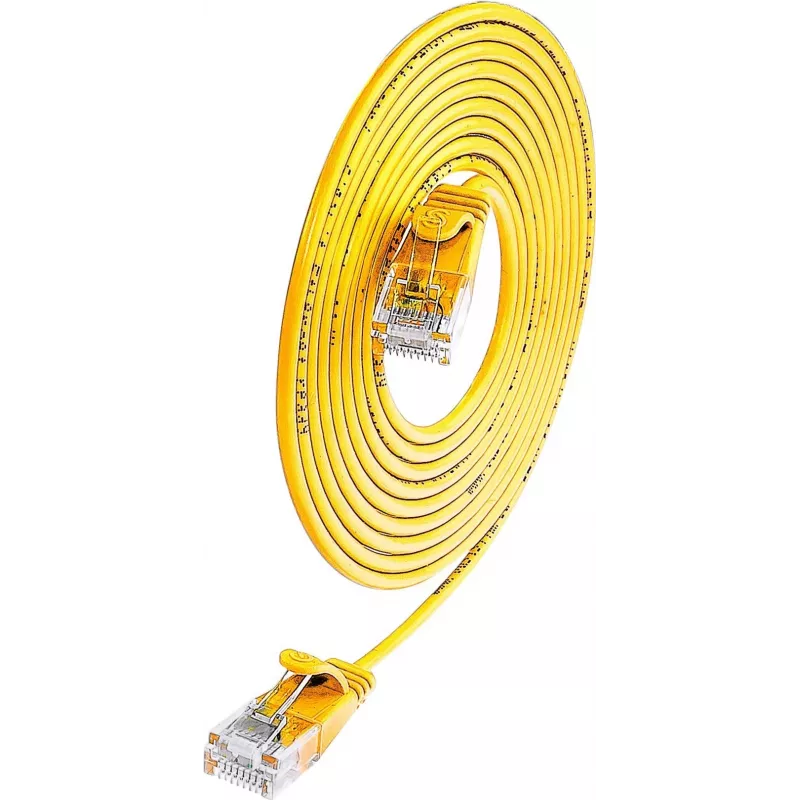 Cabo Patch U/UTP Cat6 Wirewin Triotronik 3 m ficha RJ-45 para ficha Gigabit Ethernet PKW-LIGHT-K6 3.0 GE