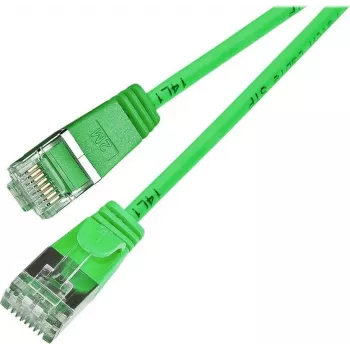 Cabo Patch Cat6 STP Wirewin Triotronik PKW-LIGHT-STP-K6 10.0 GN, ficha RJ-45 para ficha RJ-45, 10 m, verde
