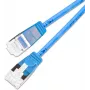 Cabo Patch Light SLIM KAT6A 10 Gigabit Wirewin, U/FTP, 3,8 mm, azul, 0,15 m (PKW-LIGHT-STP-K6A 0.15 BL)