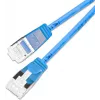 Cabo Patch Light SLIM KAT6A 10 Gigabit Wirewin, U/FTP, 3,8 mm, azul, 0,15 m (PKW-LIGHT-STP-K6A 0.15 BL)