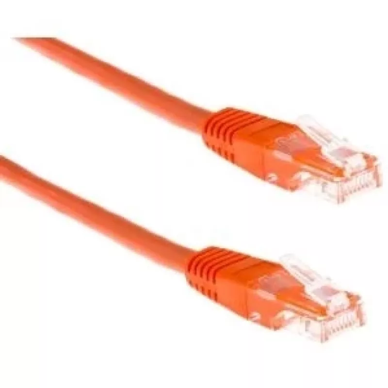 Cabo patch Cat6 F/FTP Wirewin Triotronik PKW-LIGHT-STP-K6 5.0 OR, ficha/ficha RJ-45, 5 m, laranja