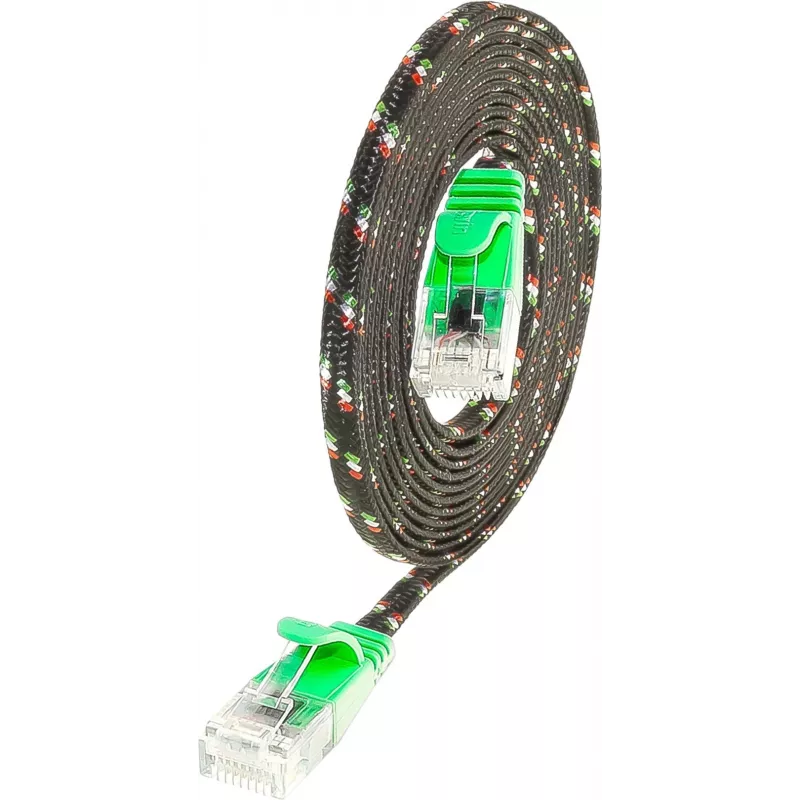 Cabo patch Cat.6 Slim-Tough U/UTP Wirewin 0,5 m verde PKW-TOUGH-K6 0.5 GN