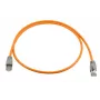 Cabo patch industrial Cat6A S/FTP Wirewin, bainha PUR, 7,5 m, laranja PKW-I0-SF-K6A-PUR 7.5 OR