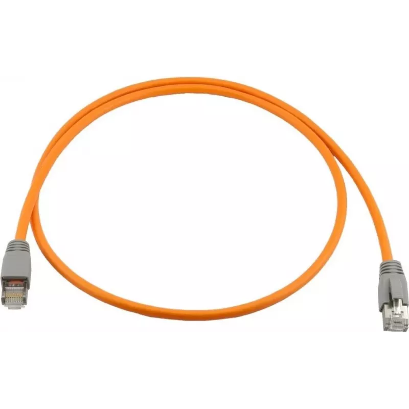 Cabo patch industrial Cat6A S/FTP Wirewin, bainha PUR, 7,5 m, laranja PKW-I0-SF-K6A-PUR 7.5 OR