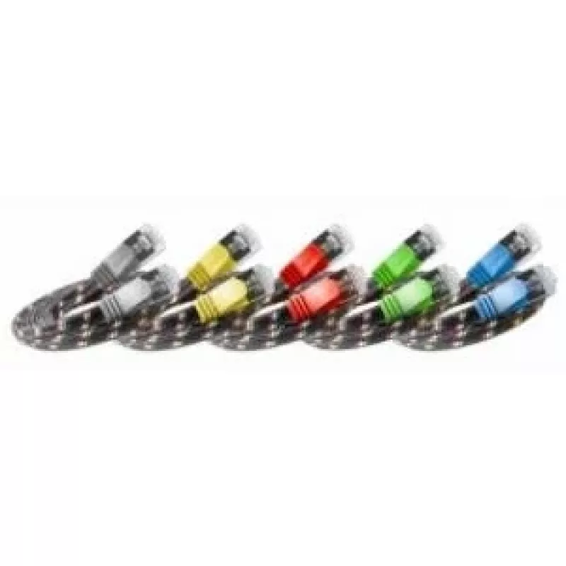 Wirewin Triotronik PKW-TOUGH-STP-K6 1.0 Cat6 U/FTP Cabo patch, RJ45 macho para macho, 1 m, cinzento