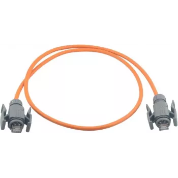 Cabo patch industrial Cat6A S/FTP PUR Wirewin, 30 m, laranja, RJ45 IP67 PKW-I2-SF-K6A-PUR 30.0 OR