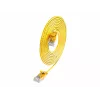 Cabo patch Cat.6 SLIM-Light U/UTP Wirewin 7,5 m amarelo PKW-LIGHT-K6 7.5 GE