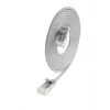 Cabo patch light SLIM KAT6A 10 Gigabit redondo Wirewin, U/UTP, Ø 3,6 mm, cinzento (SLIM-L-UU-K6A 1.5)