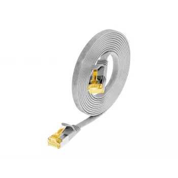 Cabo patch Ethernet Slim Cat6a U/FTP Wirewin, RJ-45, cinzento, 3 m PKW-STP-SLIM-K6A 3.0
