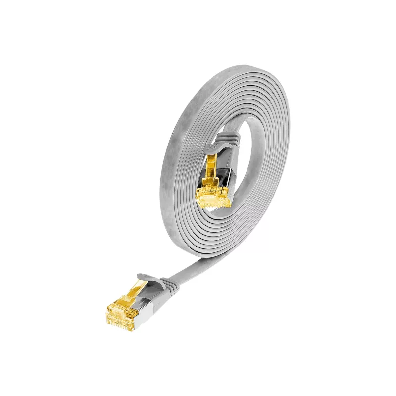 Cabo patch Ethernet Slim Cat6a U/FTP Wirewin, RJ-45, cinzento, 3 m PKW-STP-SLIM-K6A 3.0