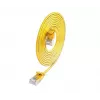Cabo patch light SLIM KAT6A 10 Gigabit redondo Wirewin, U/UTP, Ø 3,6 mm, amarelo (SLIM-L-UU-K6A 1.5 YE)