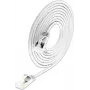 Cabo Light Patch redondo U/FTP Cat 6a Wirewin branco 5,0 m fino, blindado, PoE, cabo delgado flexível para aplicações especiais (PKW-LIGHT-STP-K6A 5.0 WS)