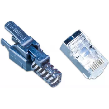 Ficha de campo RJ45 Wirewin MOD SL KAT6A STP 10 SW, Cat6A, blindada, pack de 10