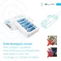 Cabo patch leve Wirewin SLIM KAT6A 10 Gigabit, 2,0 m, U/FTP, Ø 3,8 mm, preto, pack de 60 KAT6A LIGHT blindado (SLIM-LS-K6A 2.0 BK 60)