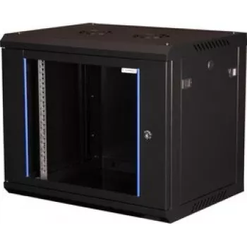 Caixa de parede Wirewin 19 polegadas, uma peça, Pro 3.ª geração, 600x450 mm, preto (WCAB PS3 600X450X9U B)