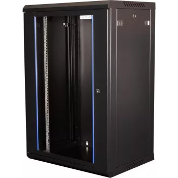 Caixa de parede Wirewin 19 polegadas, uma peça, Pro 3.ª geração, 600x450 mm, preto (WCAB PS3 600X450X9U B)
