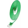 Cabo patch Ethernet Wirewin Cat6a U/UTP 10 Gigabit Slim, 0,5 m, verde SLIM-L-UU-K6A 2.0 GN