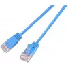 Cabo patch leve Wirewin SLIM KAT6A 10 Gigabit redondo, U/UTP, Ø 3,6 mm, azul (SLIM-L-UU-K6A 5.0 BL)