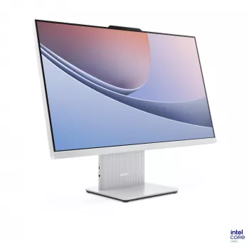 PC All-in-One Lenovo IdeaCentre AIO 27, 27 inch FHD Touch, Intel Core Ultra 7 256V, 16 GB, 1 TB SSD, Windows 11, Cloud Grey F0JW001TPB