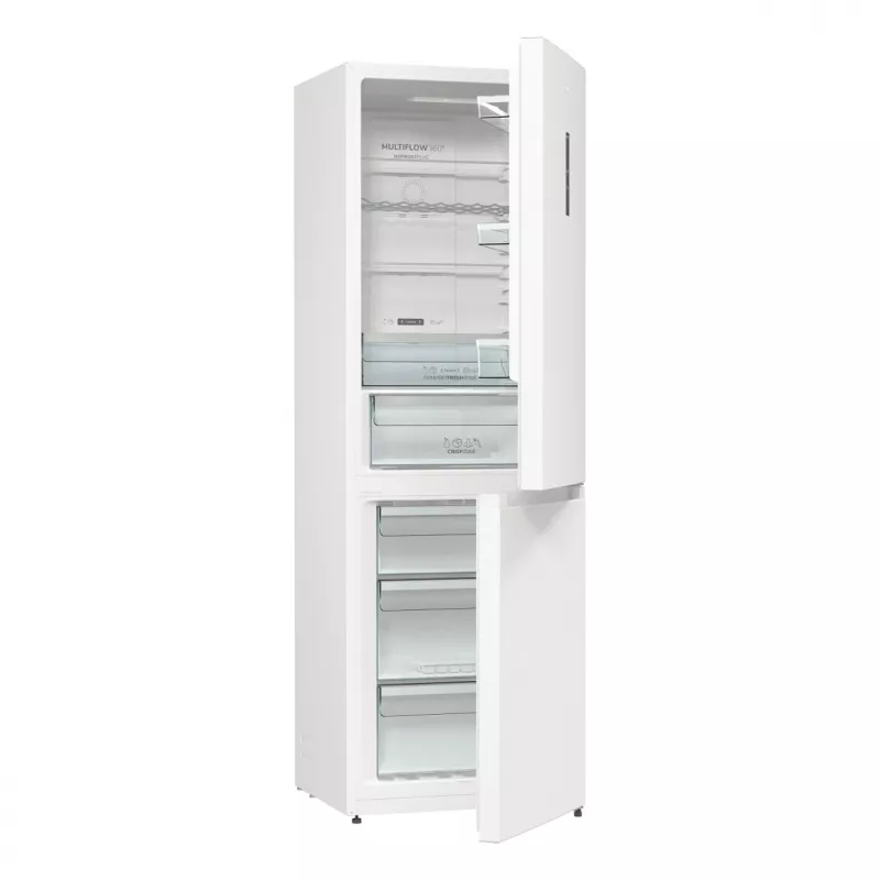 Combinado de frigorífico e congelador independente Gorenje NRK619C61W4OT, 185 cm de altura, classe de eficiência energética C, branco