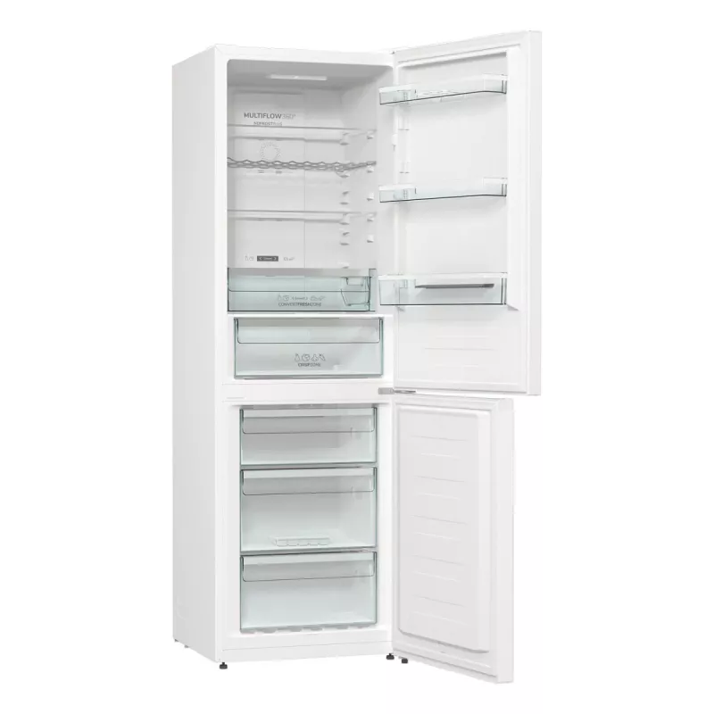 Combinado de frigorífico e congelador independente Gorenje NRK619C61W4OT, 185 cm de altura, classe de eficiência energética C, branco