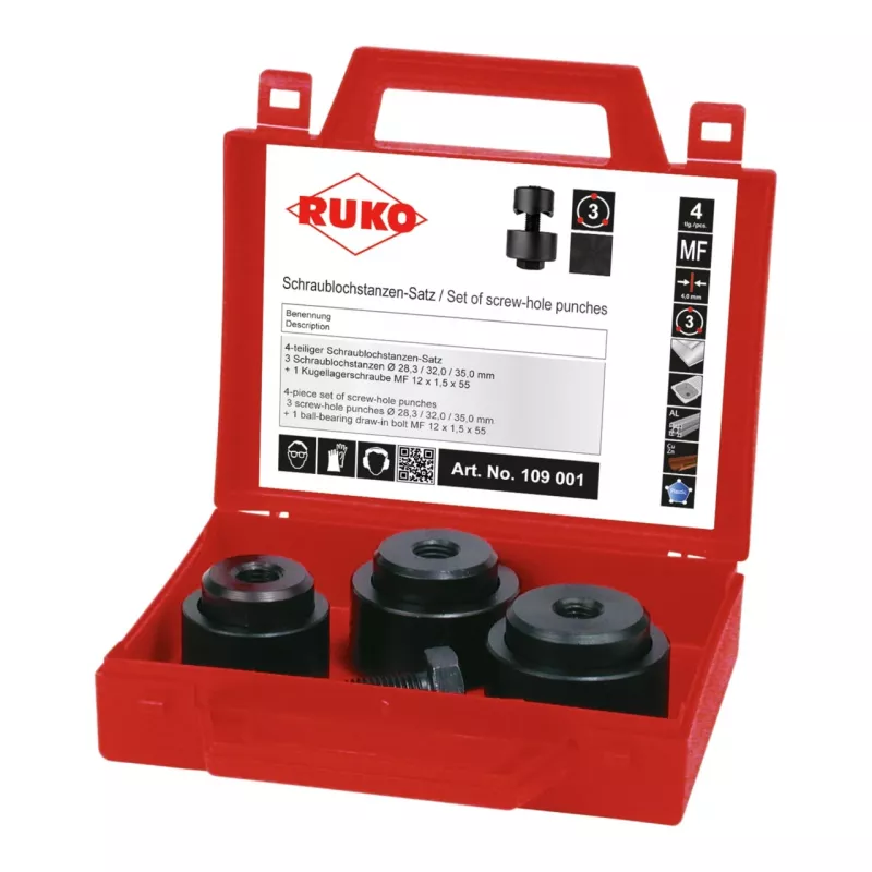 Sistema de iluminação de segurança RUKO SLS-Set Mini Case, 12 LEDs de alta potência, 120 lúmenes, bateria NiMH, preto/amarelo