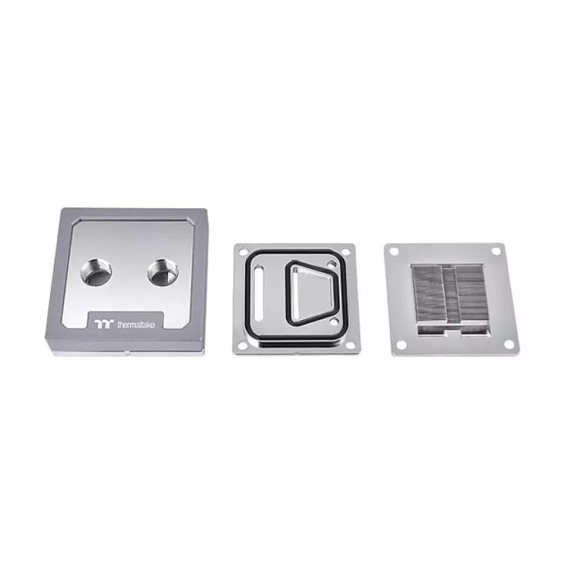 Bloco de água para CPU Thermaltake Pacific W8 prateado