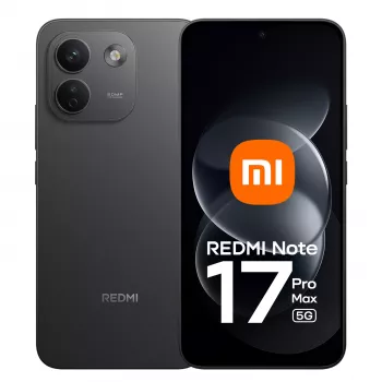 Xiaomi Redmi Note 17 Pro Max 8GB RAM 512GB armazenamento 5G Dual SIM preto NFC