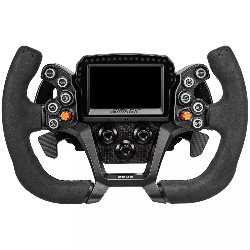Volante Simagic ZGT-300MC sem cubo - camurça