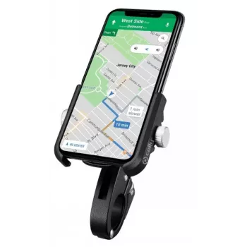 Suporte de bicicleta universal CELLY Armor para smartphones até 6,7 polegadas, preto