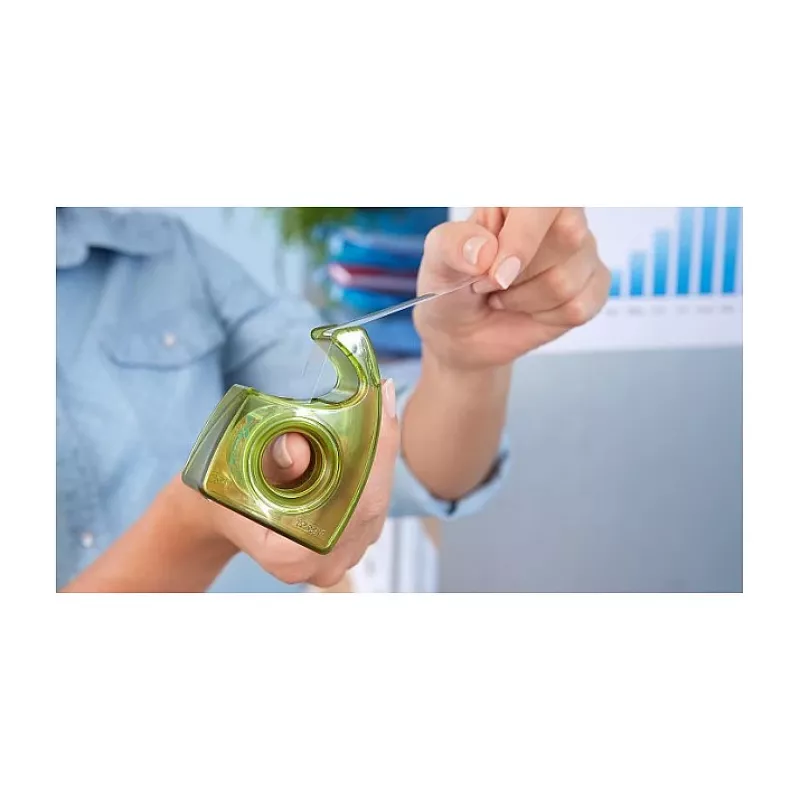 tesa Easy Cut Dispensador manual para fita adesiva ecoLogo até 10m 19mm