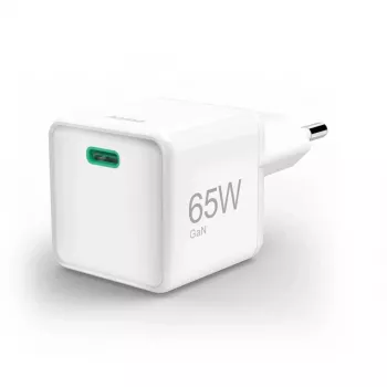 Hama Carregador GaN USB-C Super-Mini, 65 W, PD, branco (00201943)
