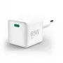 Hama Carregador GaN USB-C Super-Mini, 65 W, PD, branco (00201943)