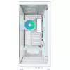 MONTECH TG3 Caixa de PC, vidro temperado x2, branco