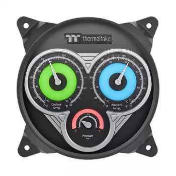 Painel do sistema de refrigeração líquida Thermaltake Pacific TF3 preto