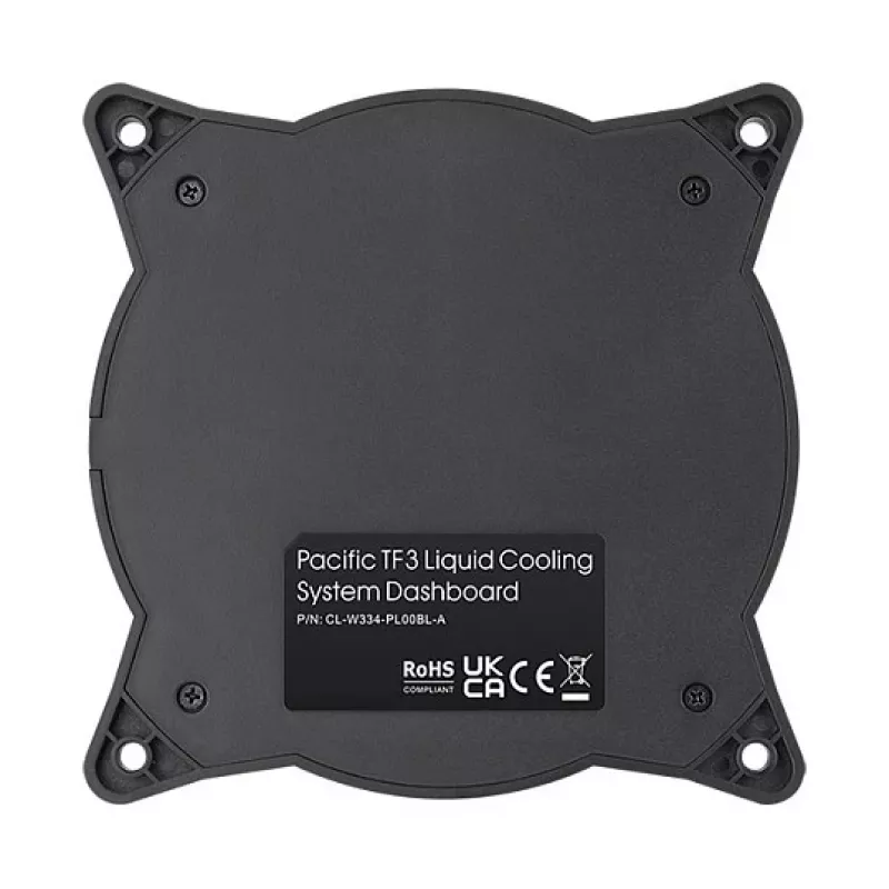 Painel do sistema de refrigeração líquida Thermaltake Pacific TF3 preto