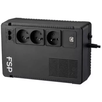 UPS line-interactive FSP ECO 800-GE 800VA 480W RJ11/RJ45 3x Schuko