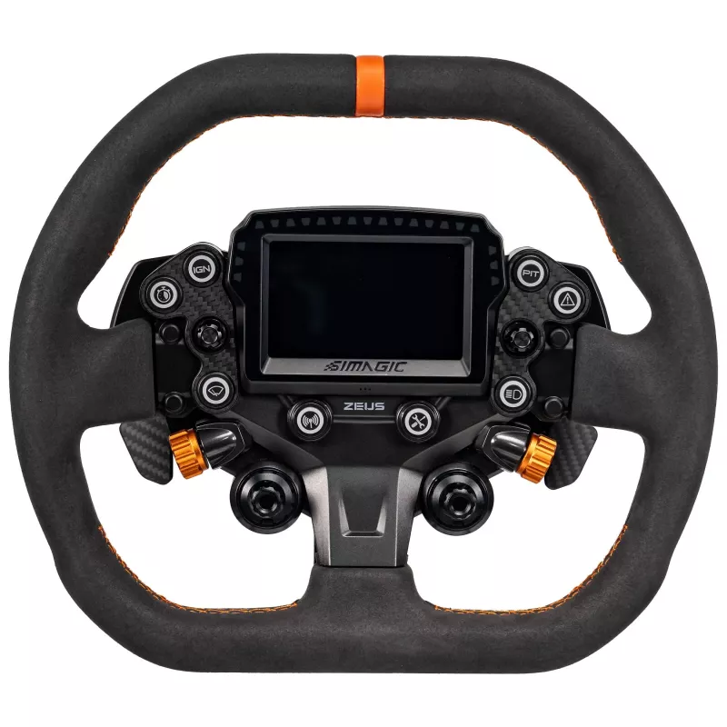 Volante Simagic ZS-310CS Alcantara, sem cubo