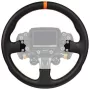 Simagic ZS-330RR aro de volante em pele, 330mm, costuras vermelhas, sem cubo