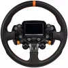 Simagic ZS-330RR aro de volante em pele, 330mm, costuras vermelhas, sem cubo