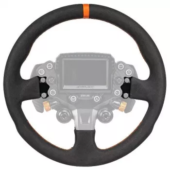 Simagic ZS-330RR aro de volante em Alcantara, 330mm, sem cubo