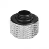 Conector de compressão Thermaltake Pacific C-PRO G1/4 para tubo PETG 16mm de diâmetro exterior cromado