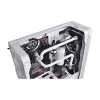 Conector de compressão Thermaltake Pacific C-PRO G1/4 para tubo PETG 16mm de diâmetro exterior cromado