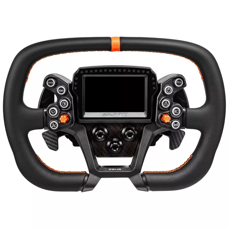 Aro de volante em pele Simagic ZGT-320MS, 320mm, sem cubo