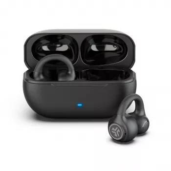Auscultadores True Wireless JLab Flex Open Air Clip, Bluetooth 5.3, 32h de autonomia total, IP55, preto